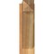 Ekena Millwork Traditional Rough Sawn Arts and Crafts Outlooker, Western Red Cedar, 6"W x 20"D x 20"H OUT06X20X20TRA03RWR - alternate 2